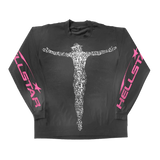 Hellstar Qr Christ L/S Tee - Black