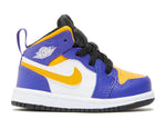 Air Jordan 1 Mid (TD) - Lakers