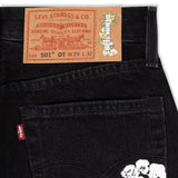 Denim Tears x Levi's Cotton Wreath Jean - Black