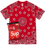 Supreme Hanes Bandana Tagless Tees