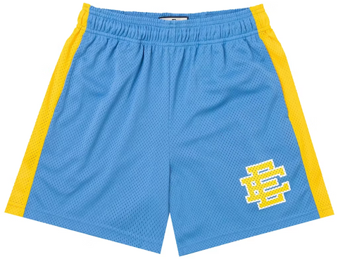 Eric Emanuel EE Basic Short - Blue Yonder/Varsity Yellow