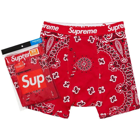 Supreme Hanes Bandana Boxer Briefs