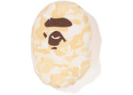 Bape Valentine Chocolate Camo Ape Head Cushion - Ivory