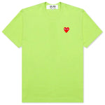 CDG Play Emblem Tee - Green