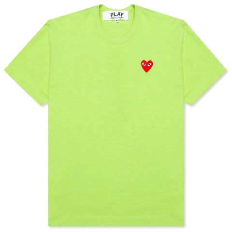 CDG Play Emblem Tee - Green