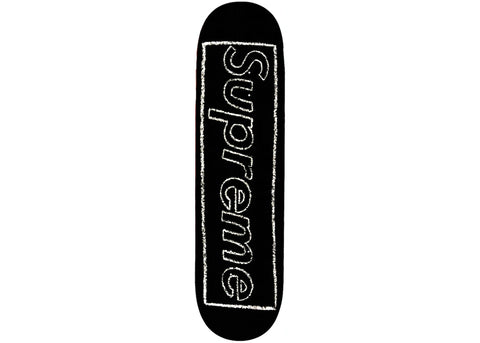 Supreme KAWS Chalk Logo Skateboard Deck