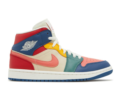 Air Jordan 1 Mid (W) - Multi Color