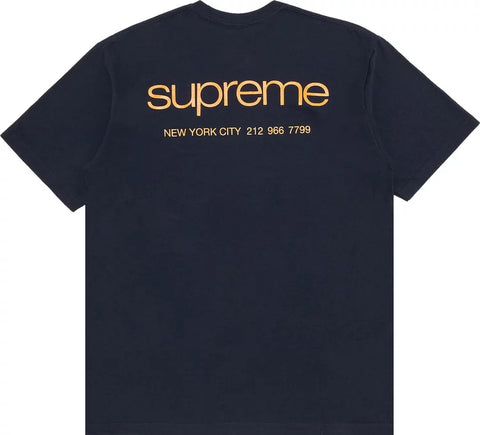 Supreme NYC Tee (FW23) - Navy