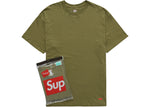 Supreme Hanes Tagless Tees