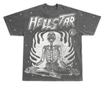 Hellstar Inner Peace Tee - Washed Black