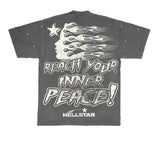 Hellstar Inner Peace Tee - Washed Black