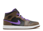 Air Jordan 1 Mid - Purple Mocha