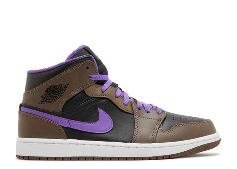 Air Jordan 1 Mid - Purple Mocha